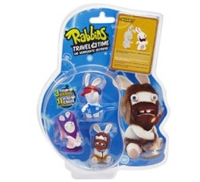 Raving Rabbids Travel in Time PVC 3pack C